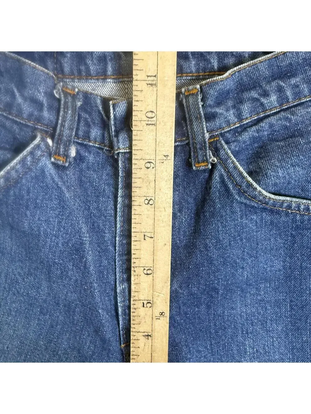 Levi's Men's Size 30x30 Orange Tab 519 Skinny Medium Wash Blue Jeans
